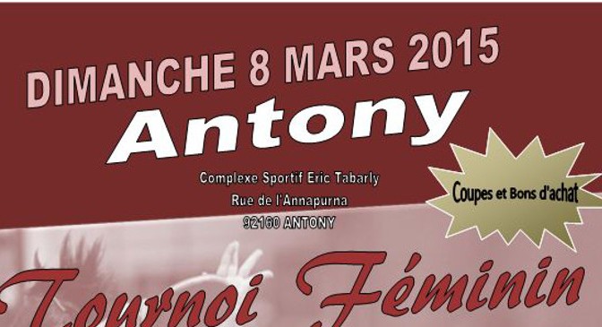 TOURNOI FEMININ 92 & 78 – 08 MARS 2015