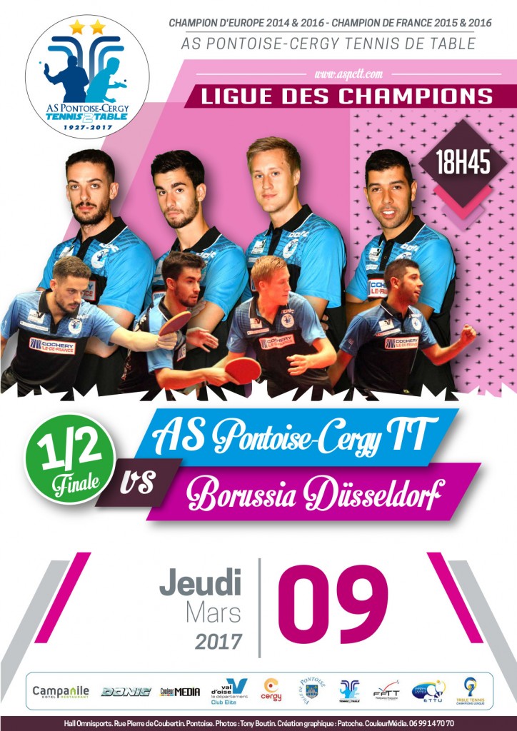 AFFICHE BORUSSIA DÜSSELDORF ter
