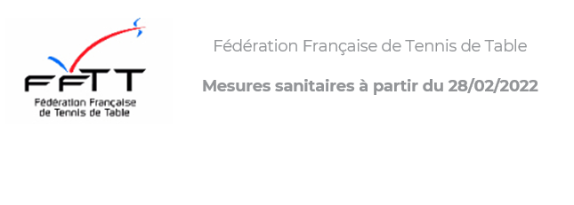 Protocole sanitaire à partir du 28 février 2022