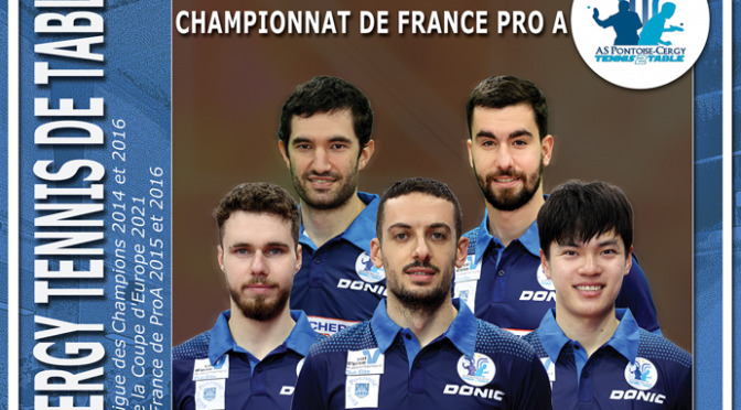 PRO A MESSIEURS – LUNDI 17 AVRIL A 19H30 – A PONTOISE (95)