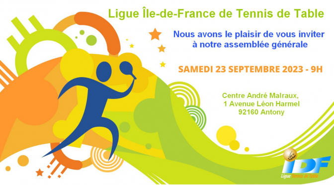 ASSEMBLEE GENERALE – SAMEDI 23 SEPTEMBRE 2023